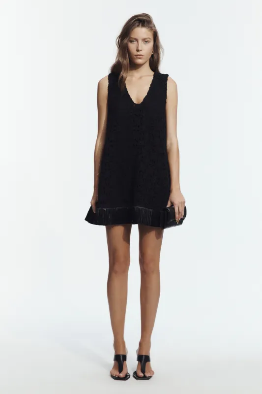 Boheme Lace Mini Dress made by Aje