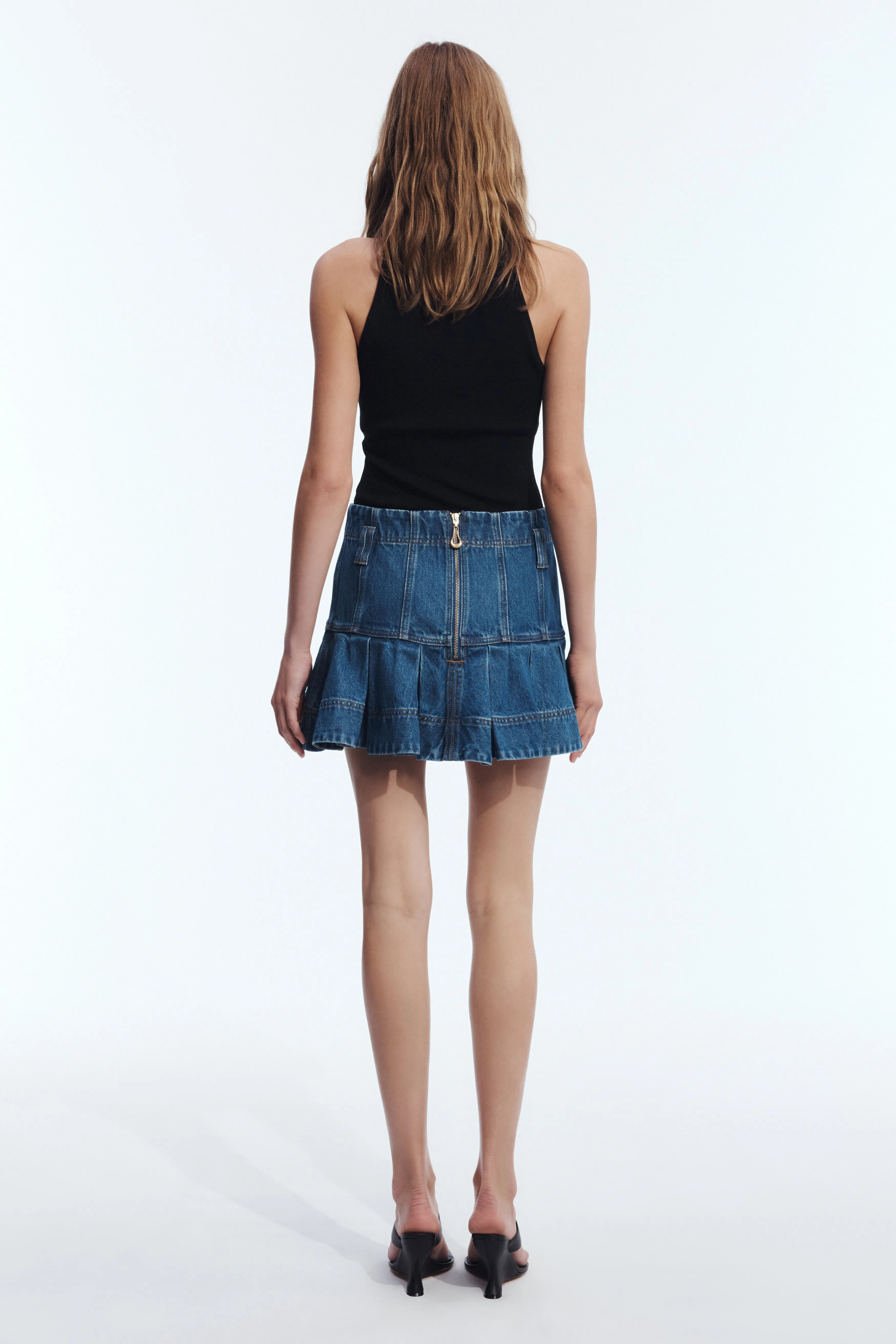 Vaila Denim Mini Skirt sold by Aje product image thumbnail 5