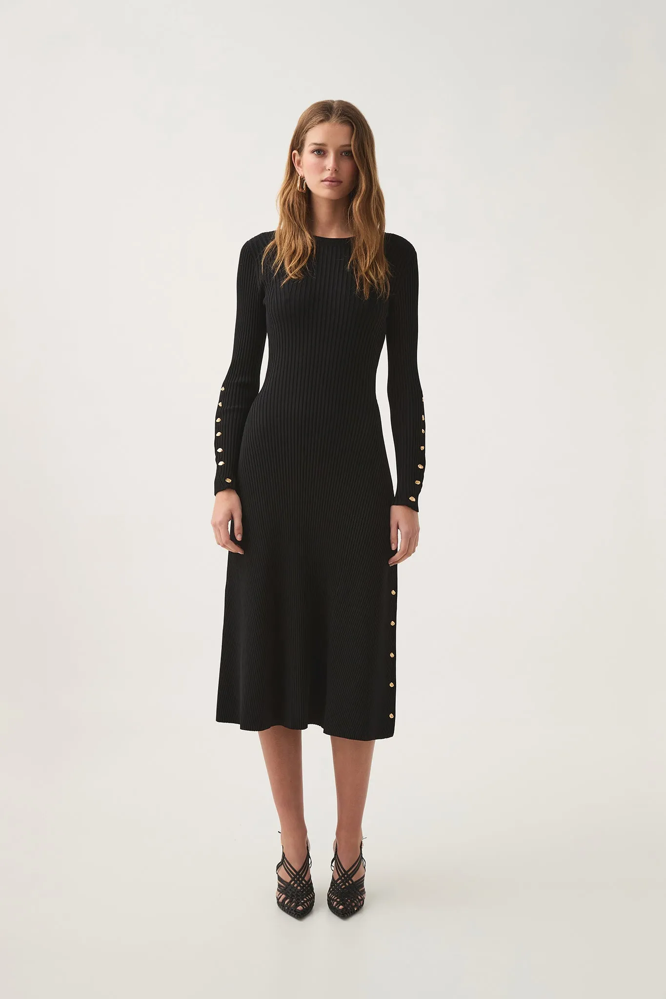 Lia Knit Midi Dress sold by Aje product image thumbnail 3