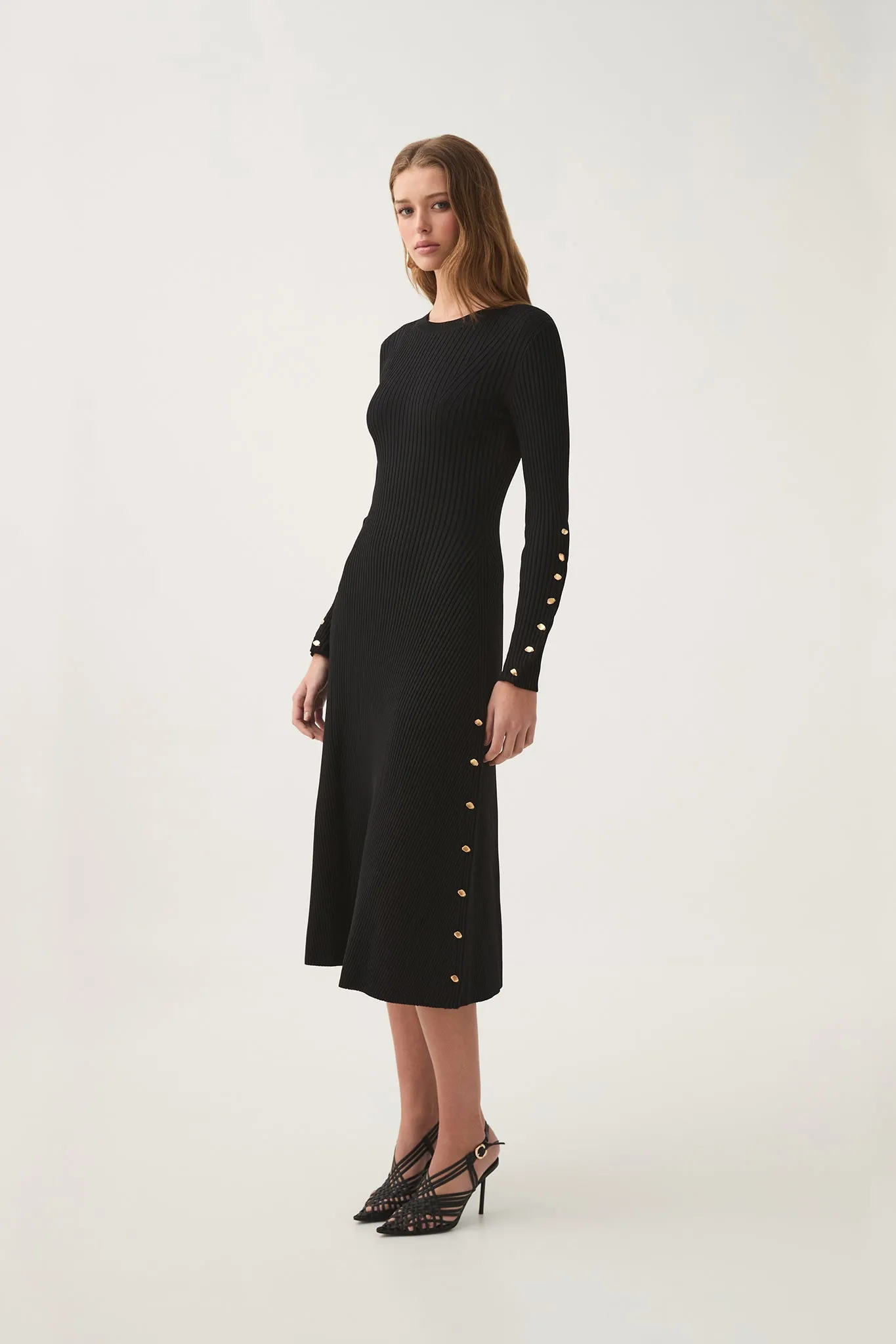 Lia Knit Midi Dress sold by Aje