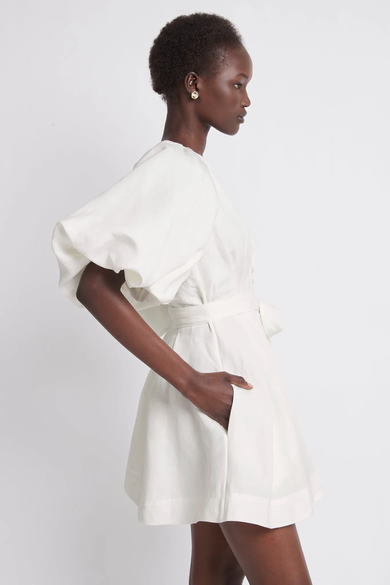 Evermore Belted Mini Dress sold by Aje product image thumbnail 3