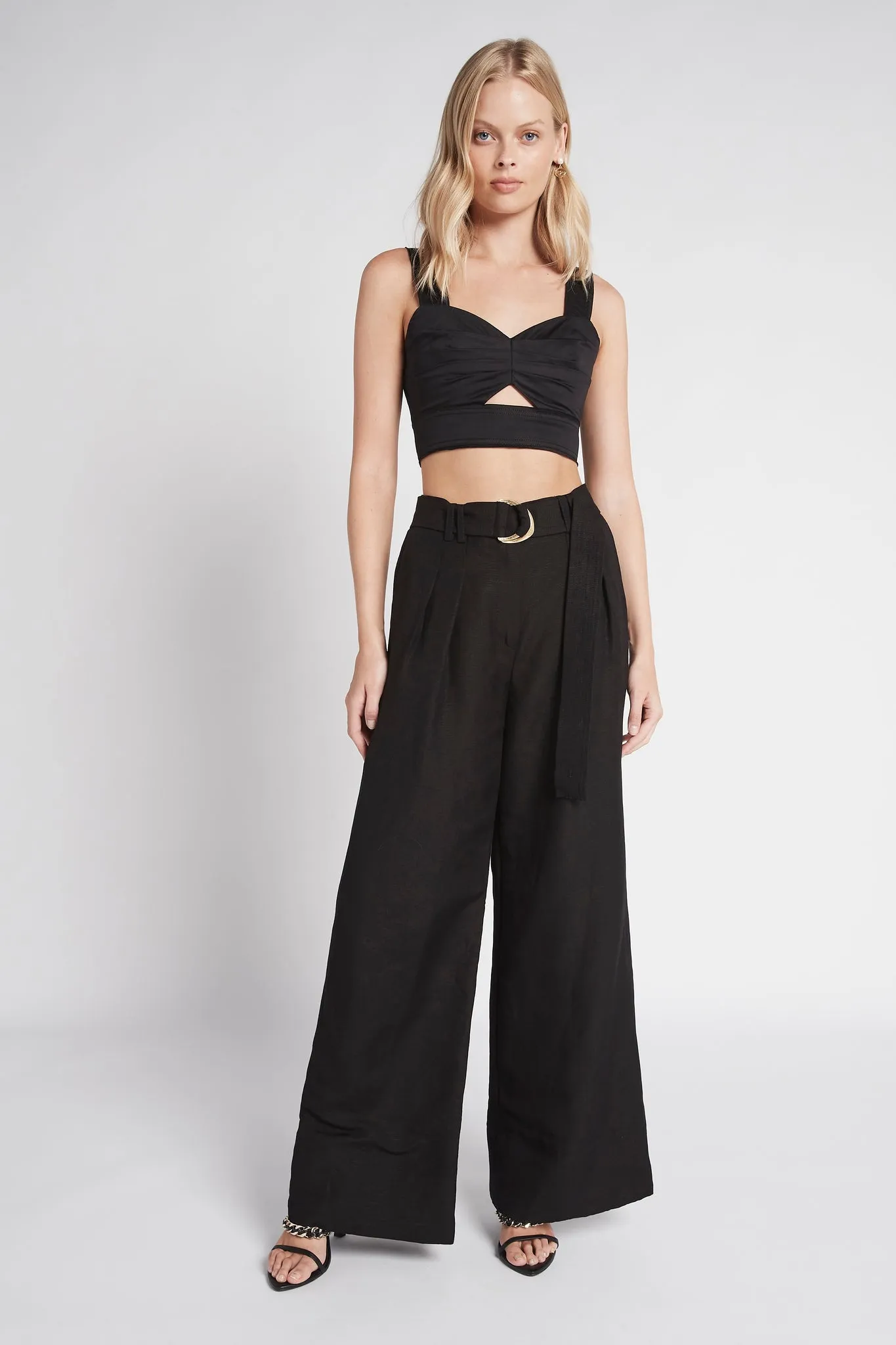 Evermore Wide Leg Pant sold by Aje