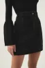 Maya Denim Mini Skirt sold by Aje