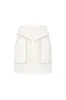 Sahira Barbstitch Mini Skirt sold by Aje
