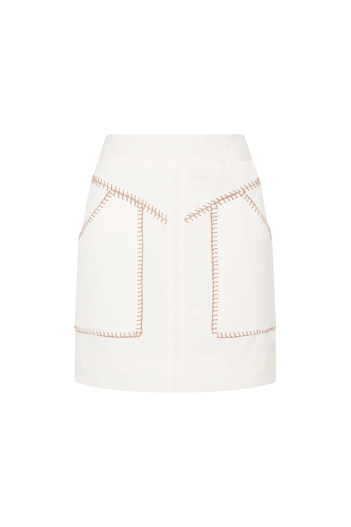 Sahira Barbstitch Mini Skirt sold by Aje product image thumbnail 2