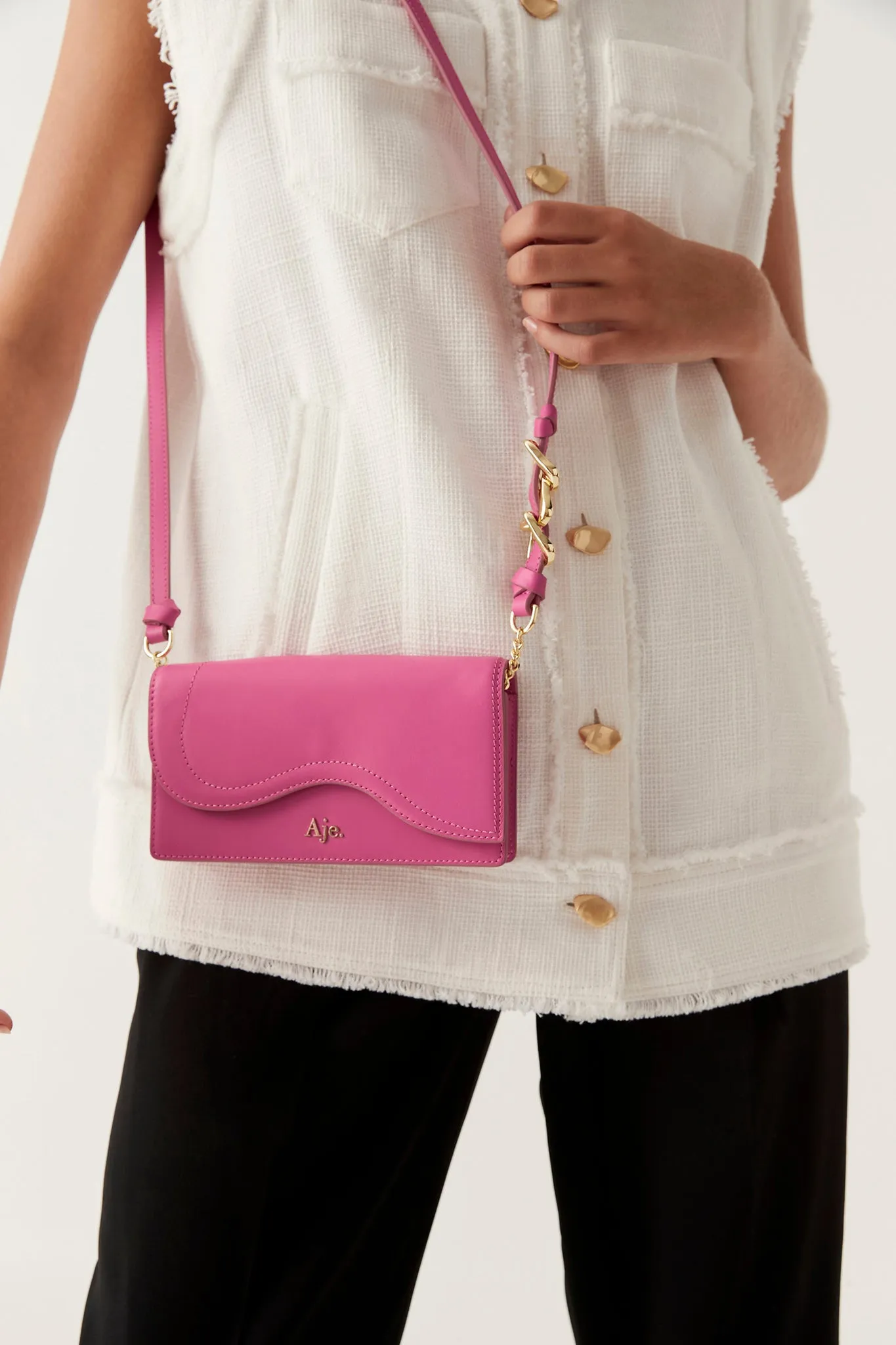 Rhoda Wave Clutch Bag sold by Aje product image thumbnail 2