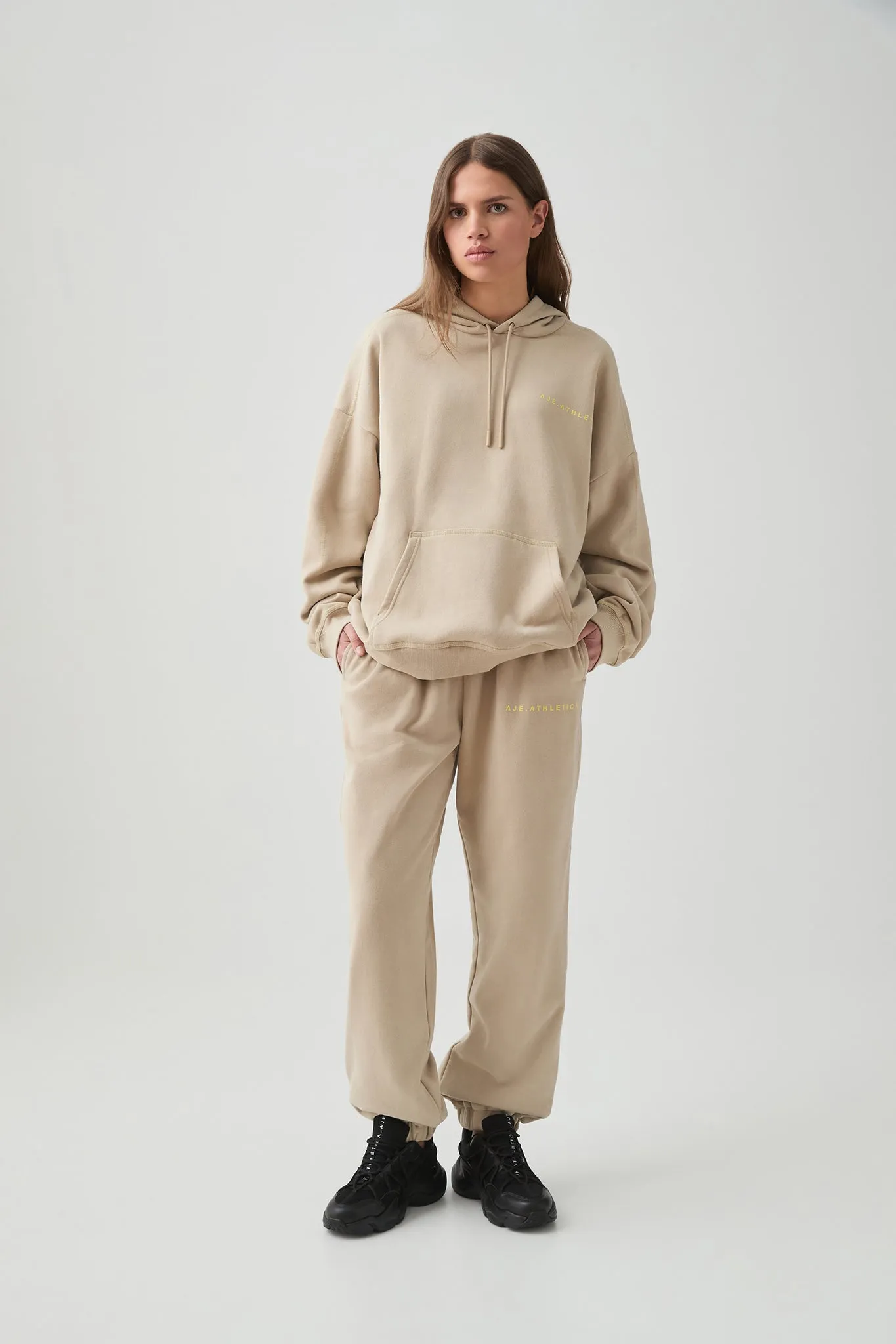 Contrast Logo Hoodie 411 sold by Aje product image thumbnail 5