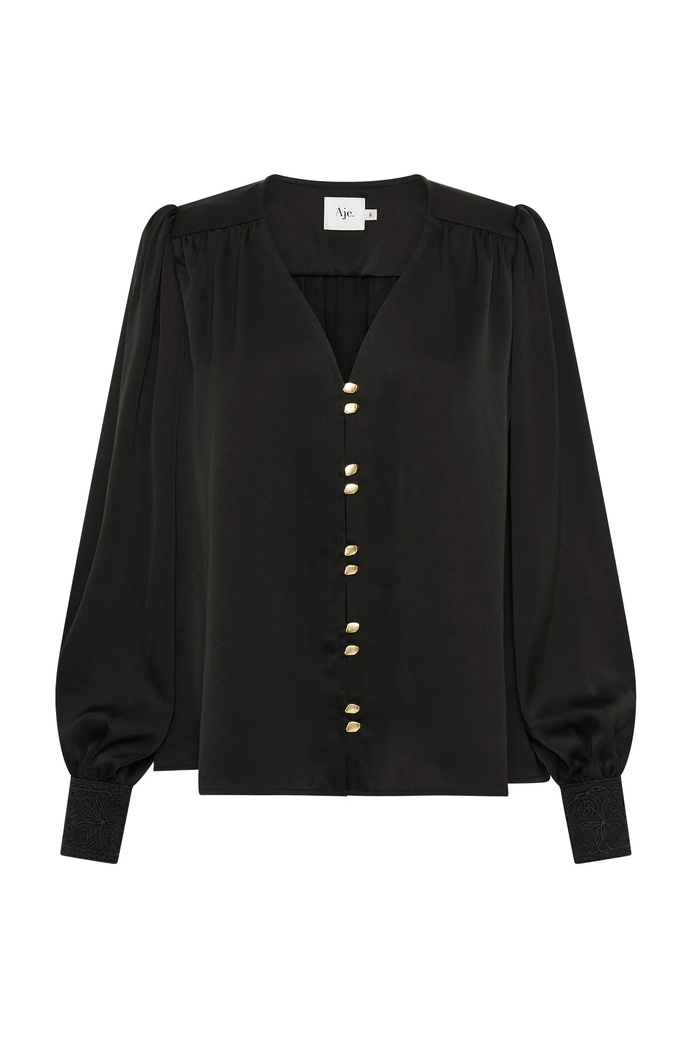 Paloma Lace Cuff Blouse sold by Aje product image thumbnail 2