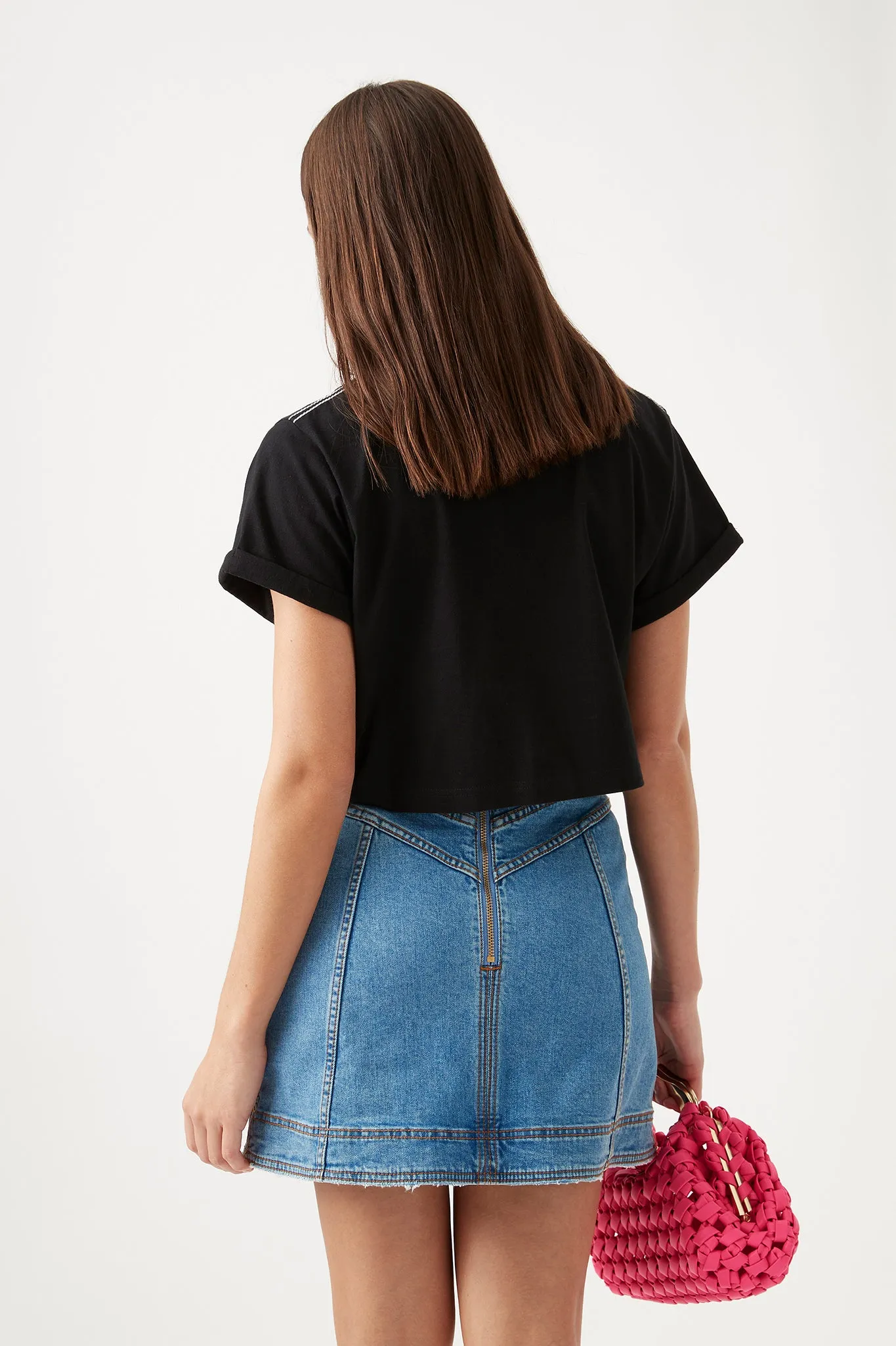 Enya Embellished Cropped Tee sold by Aje product image thumbnail 5