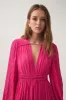 Genevieve Pleated Midi Dress sold by Aje