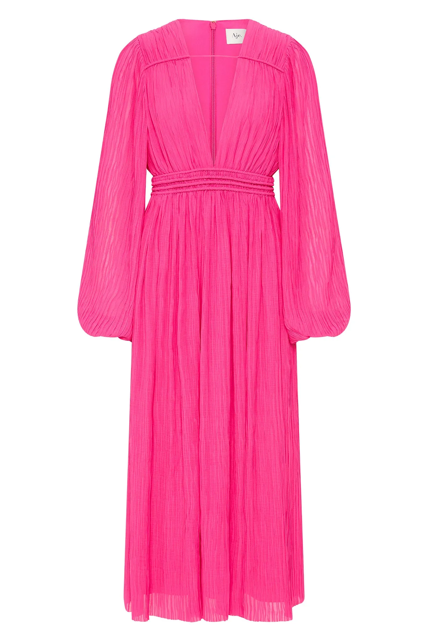 Genevieve Pleated Midi Dress sold by Aje product image thumbnail 2