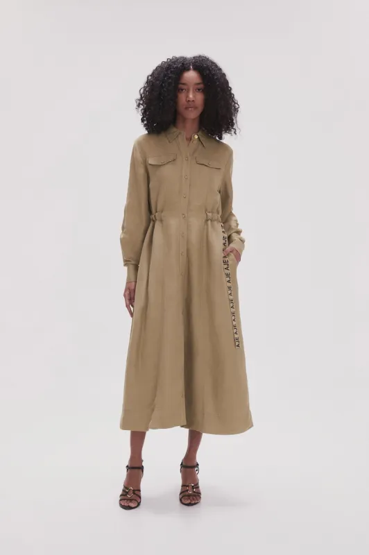 Eternal Logo Midi Dress sold by Aje