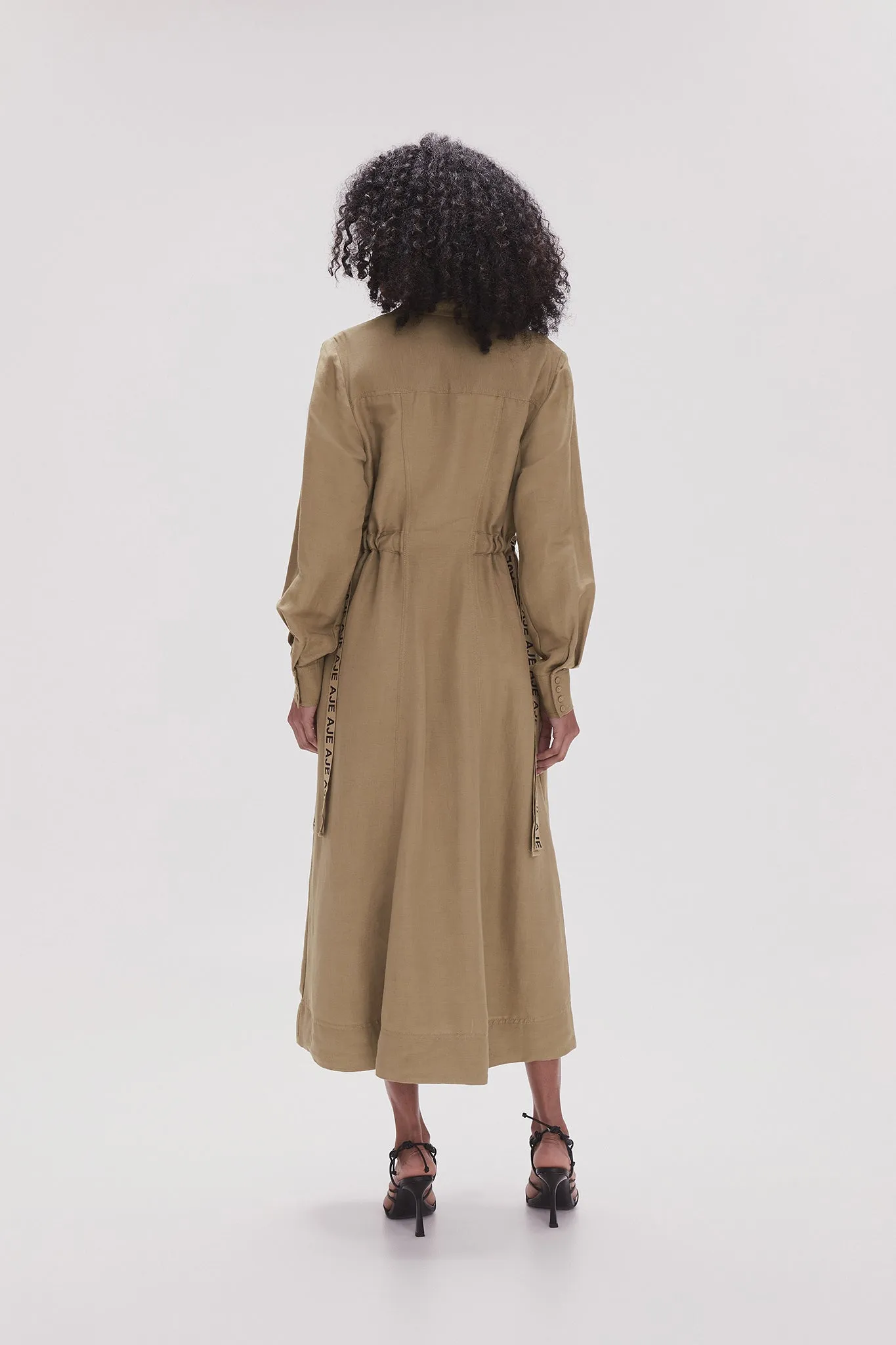 Eternal Logo Midi Dress sold by Aje product image thumbnail 5