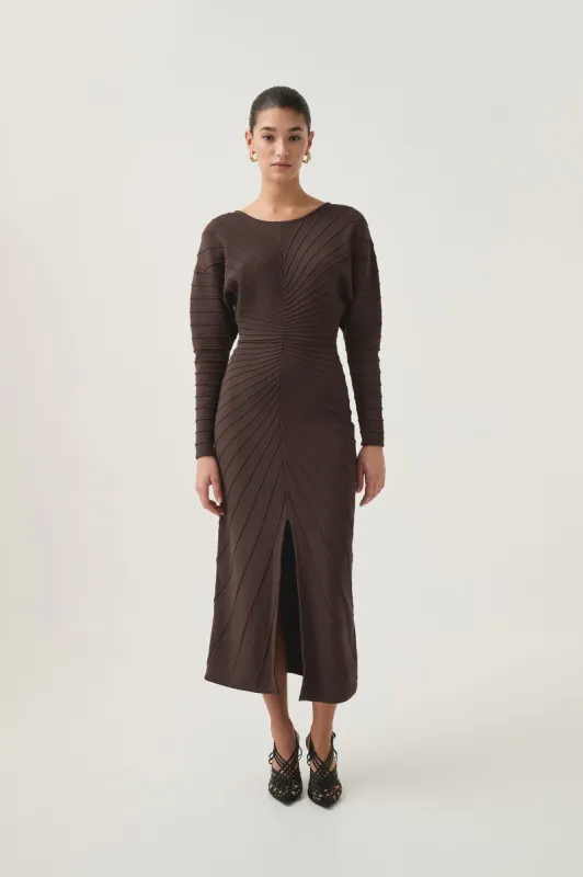 Modernist Cocoon Midi Dress sold by Aje