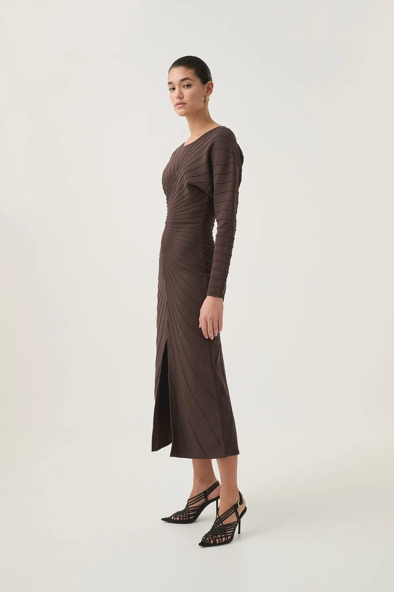 Modernist Cocoon Midi Dress sold by Aje product image thumbnail 5