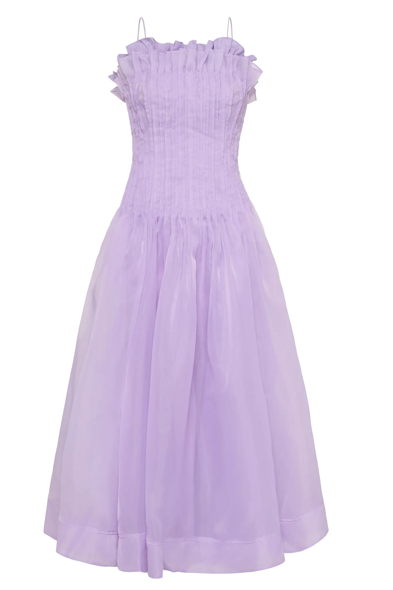 Horizon Pintucked Midi Dress sold by Aje product image thumbnail 2
