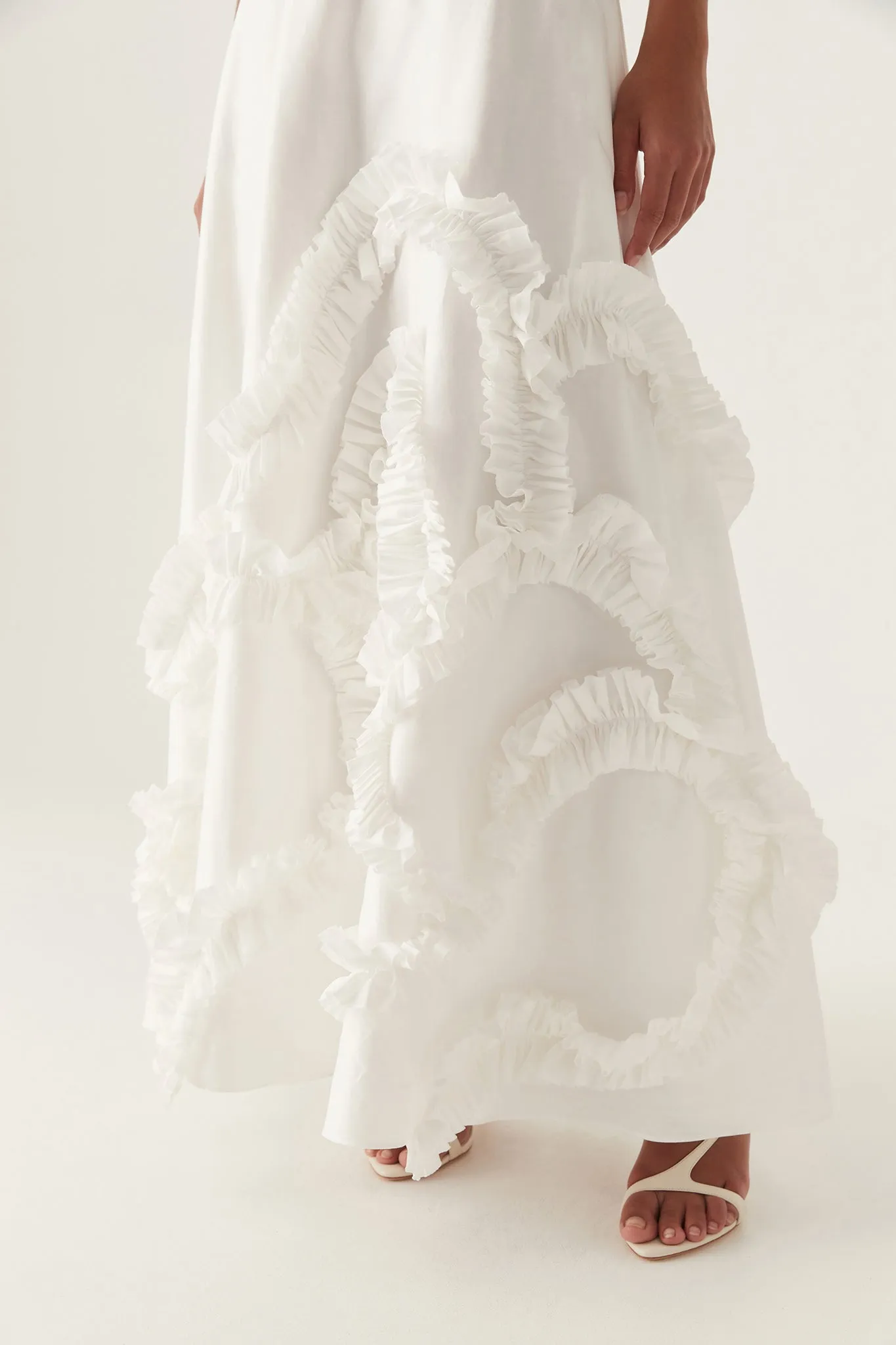 Kendra Frill Maxi Skirt sold by Aje product image thumbnail 4