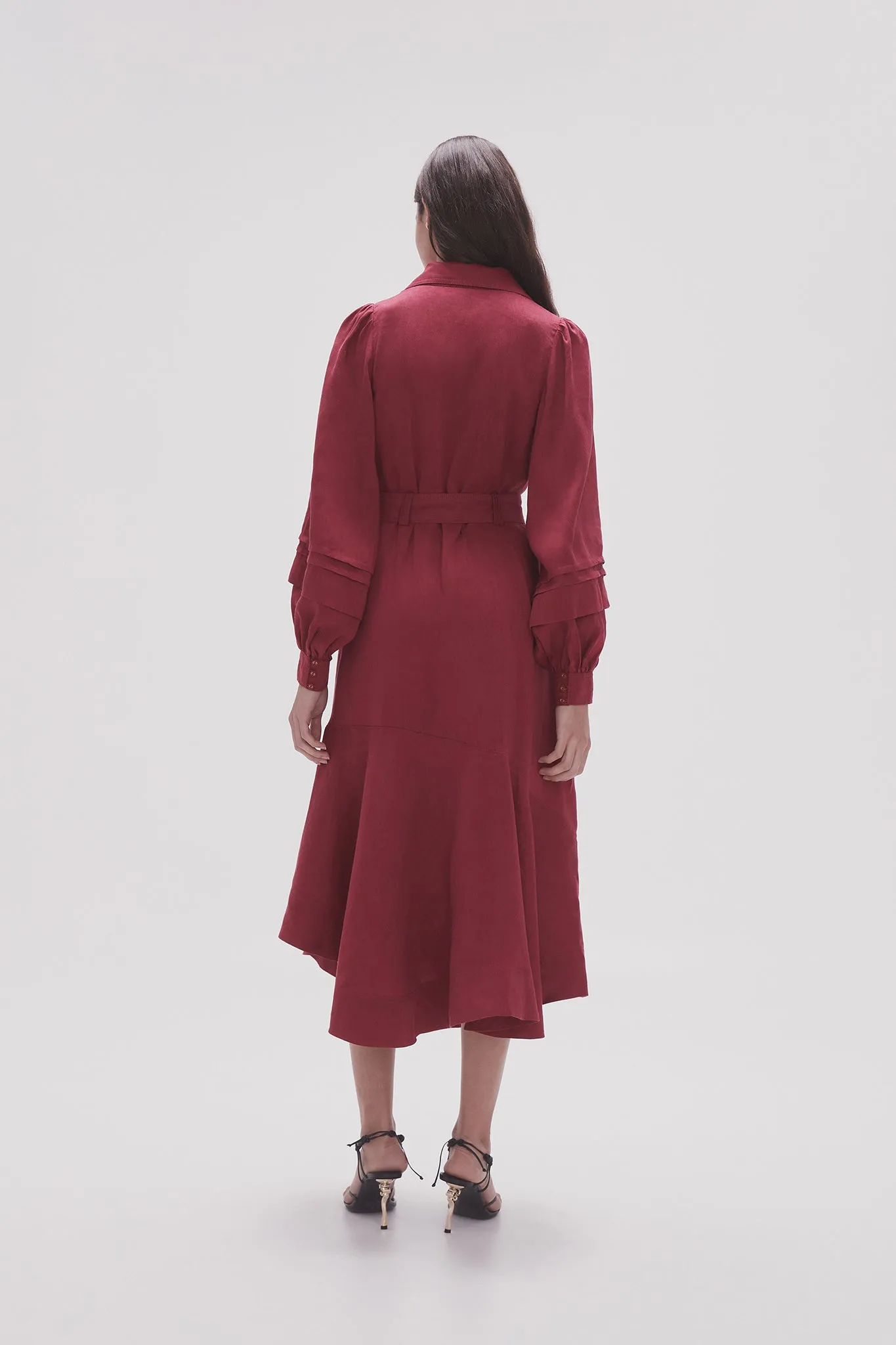 Caroline Belted Midi Dress sold by Aje product image thumbnail 5