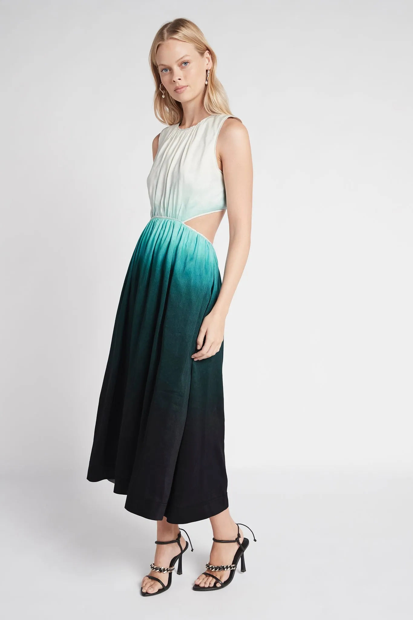 Cosmos Cut Out Midi Dress sold by Aje product image thumbnail 3