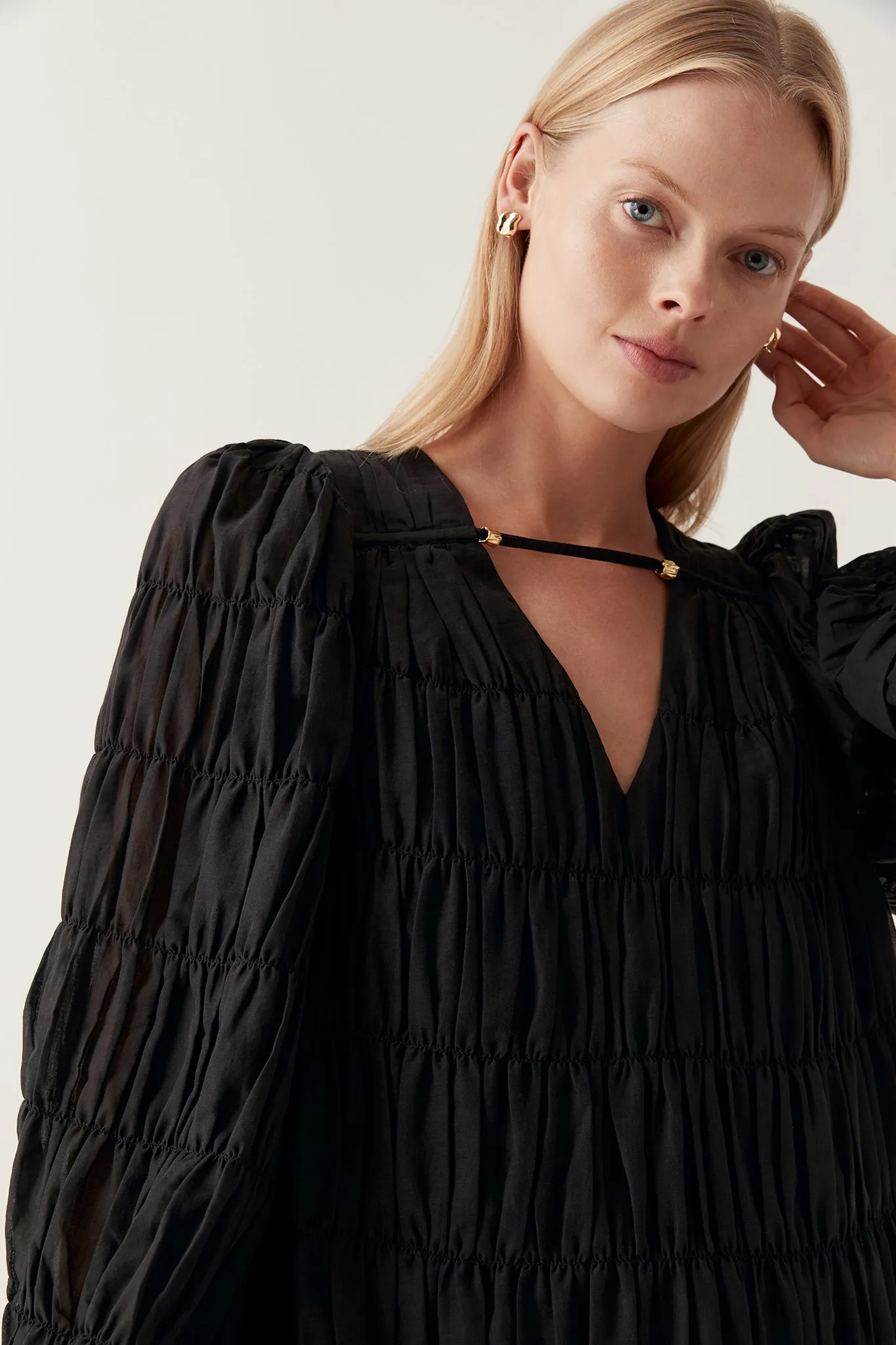 Evelina Ruched Mini Dress sold by Aje product image thumbnail 4