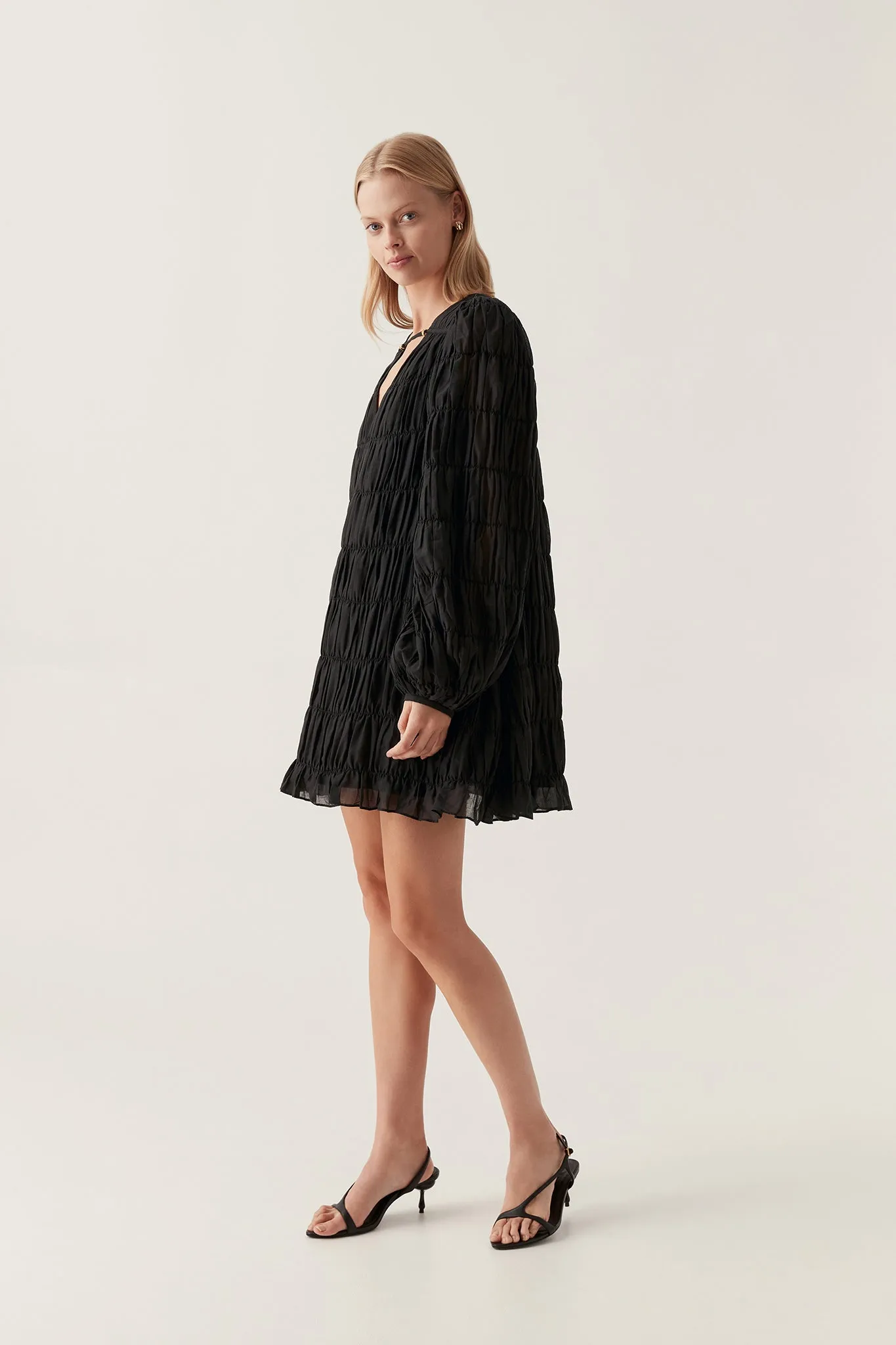 Evelina Ruched Mini Dress sold by Aje product image thumbnail 3