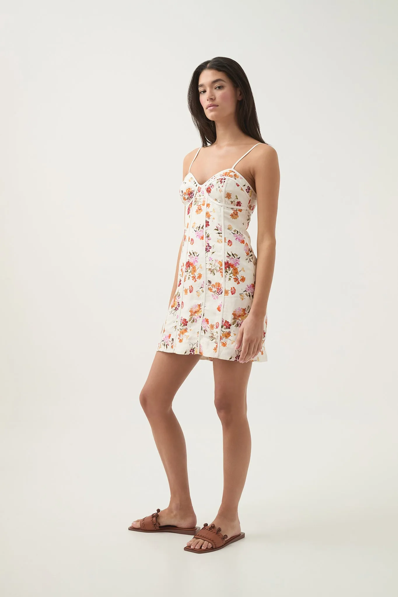 Cyma Panelled Mini Dress sold by Aje product image thumbnail 5