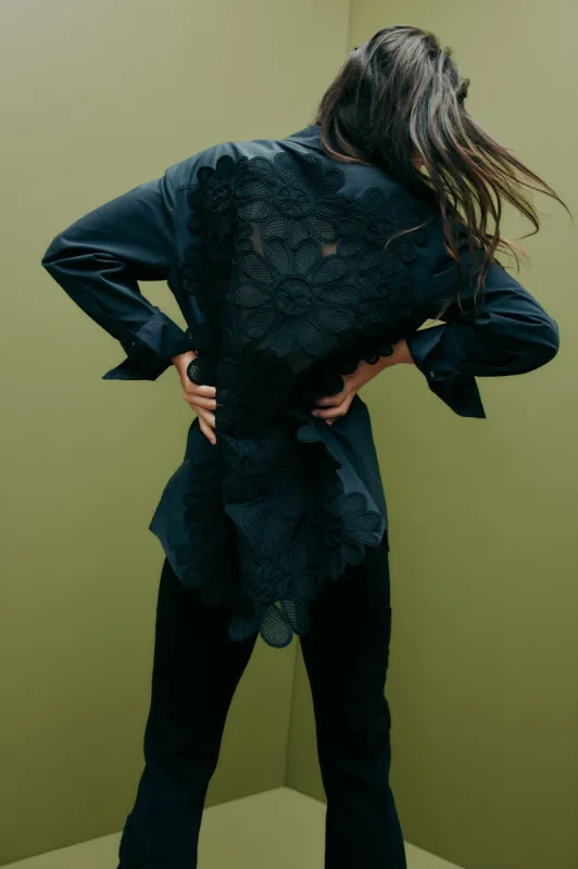 Motion Geometric Circle Shirt sold by Aje