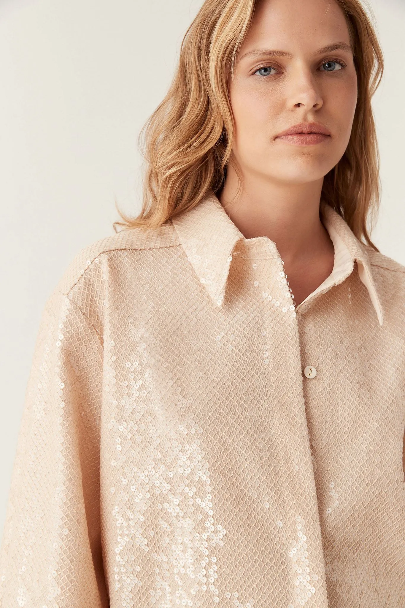 Incandescent Oversized Shirt sold by Aje product image thumbnail 4