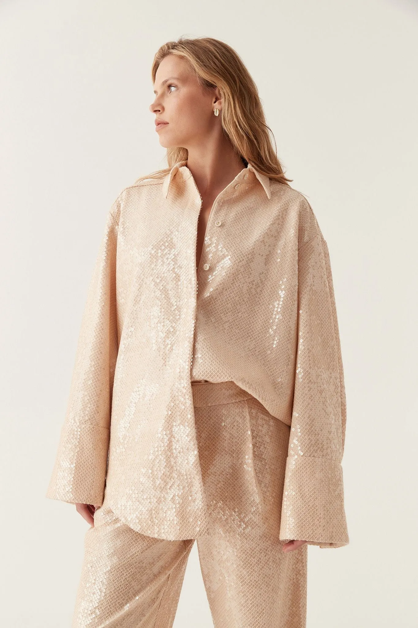 Incandescent Oversized Shirt sold by Aje product image thumbnail 5