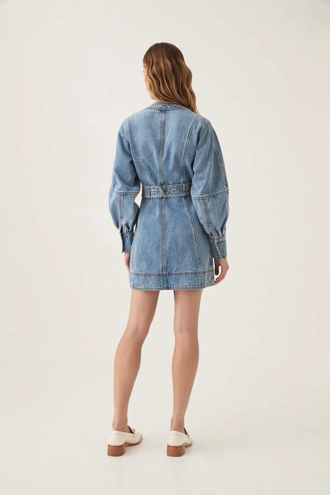 Outline Denim Mini Dress sold by Aje product image thumbnail 5