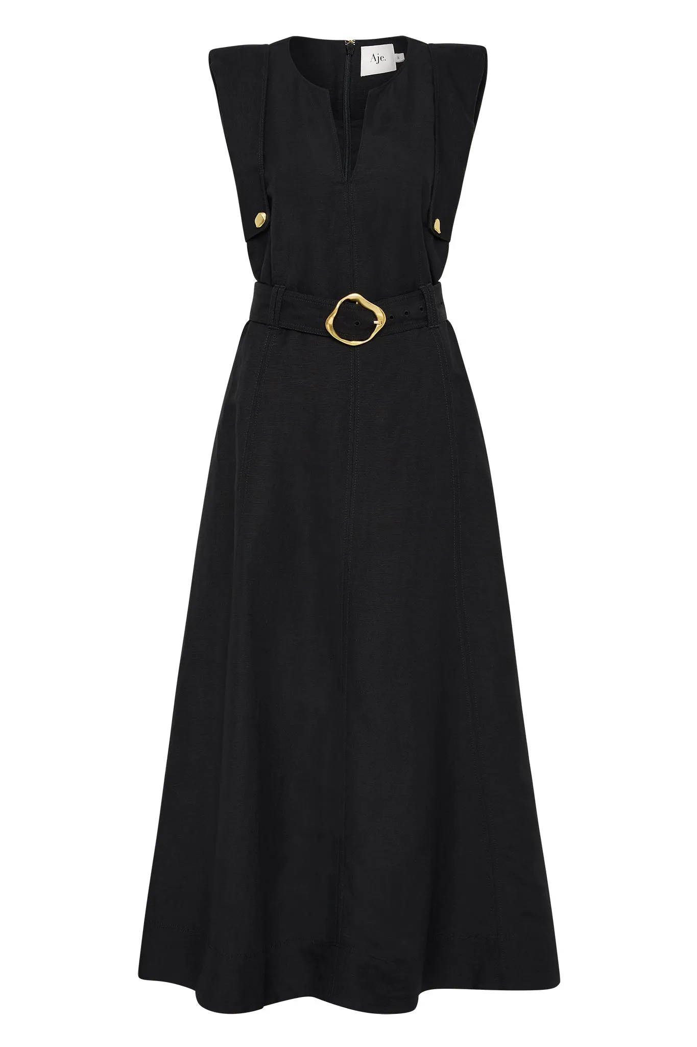 Lyric Belted Midi Dress sold by Aje product image thumbnail 2