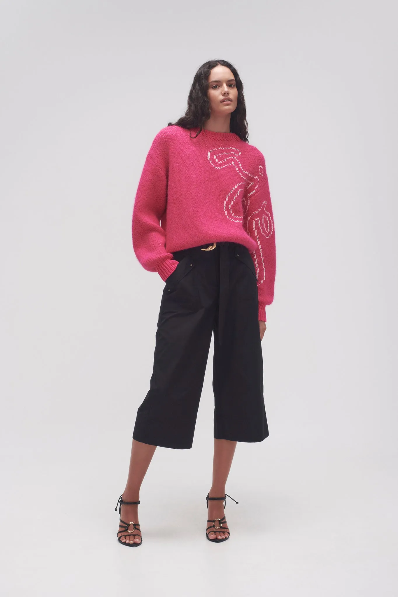 Nora Logo Jacquard Jumper sold by Aje product image thumbnail 5