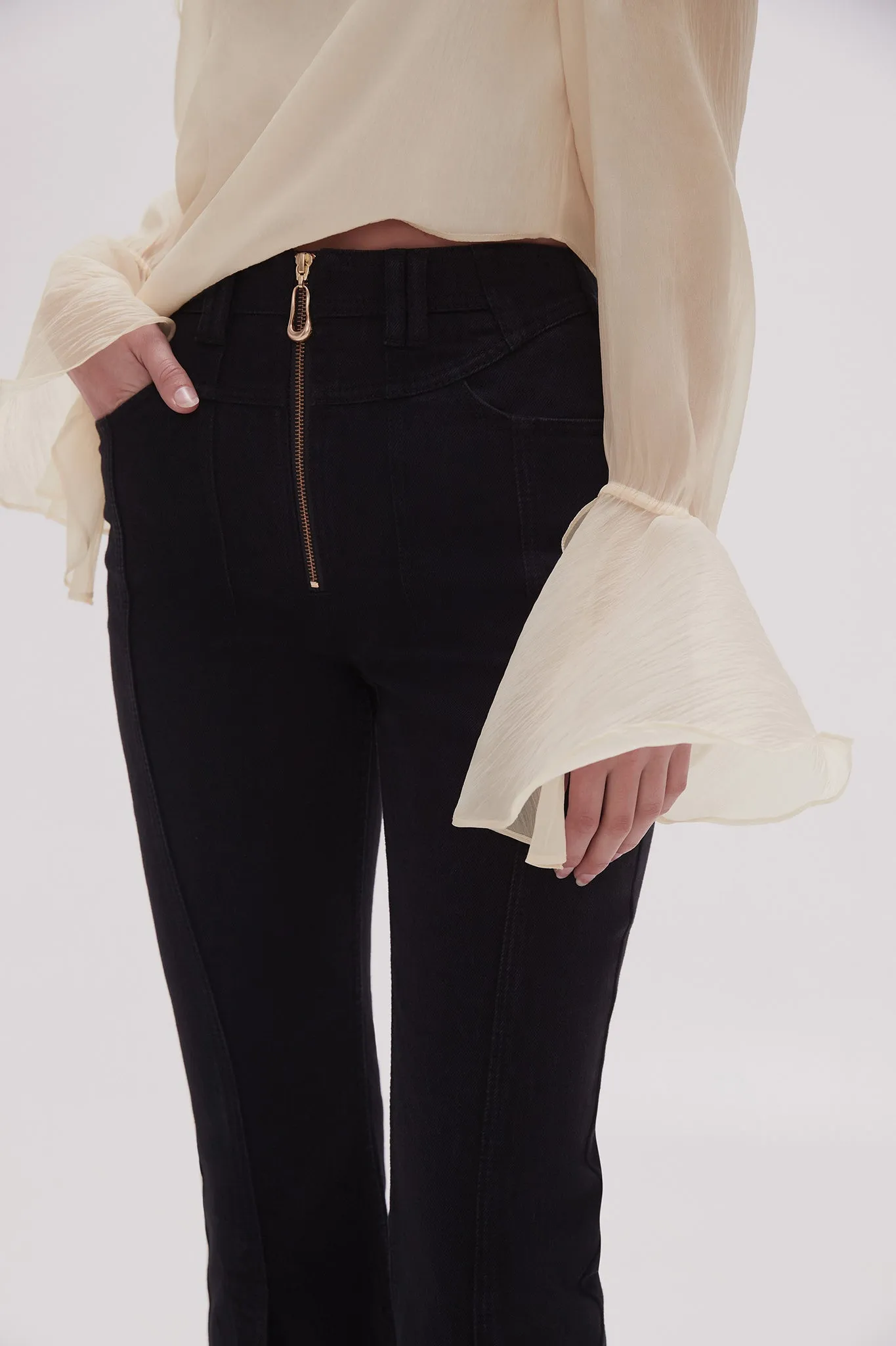 Lola Denim Wide Leg Jeans sold by Aje product image thumbnail 4