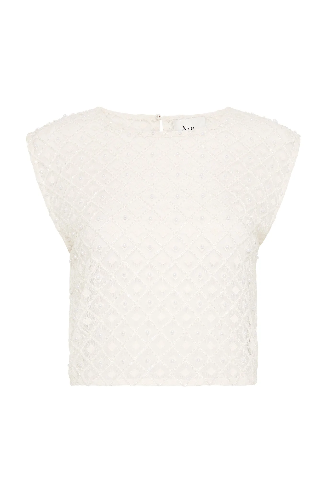 Freya Diamond Pearl Shell Top sold by Aje product image thumbnail 2