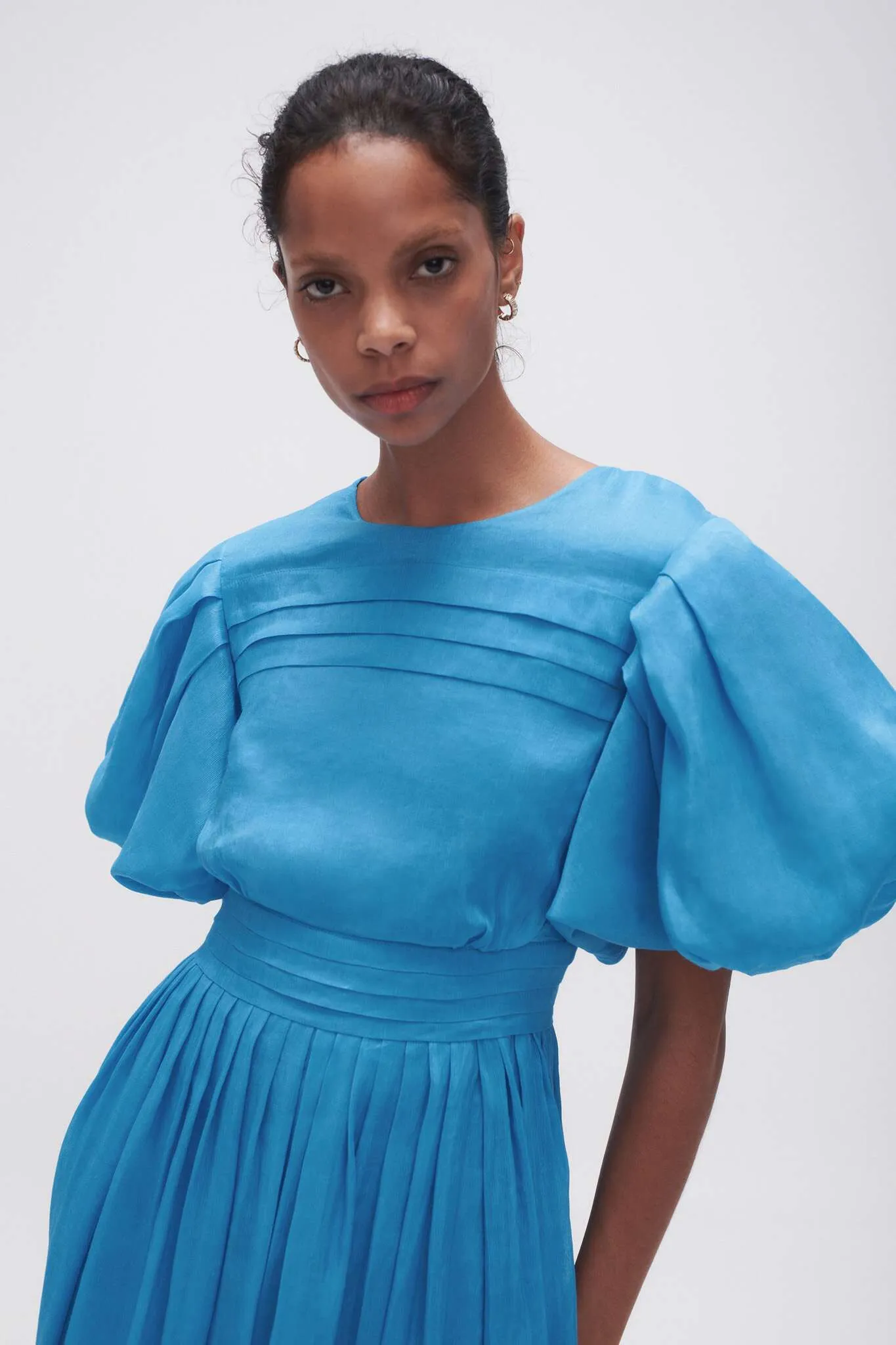 Sylvia Pintuck Midi Dress sold by Aje product image thumbnail 3
