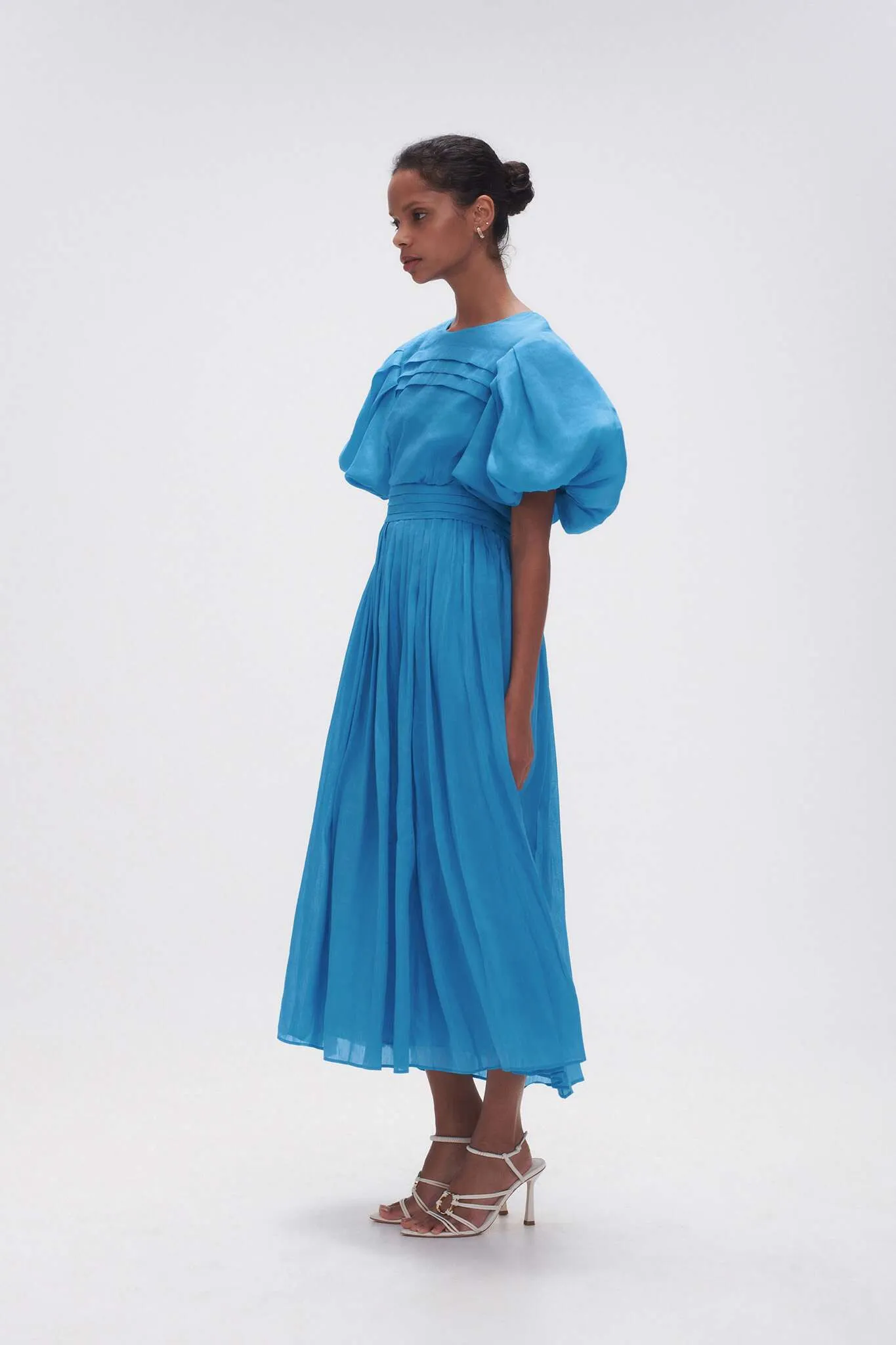 Sylvia Pintuck Midi Dress sold by Aje product image thumbnail 4