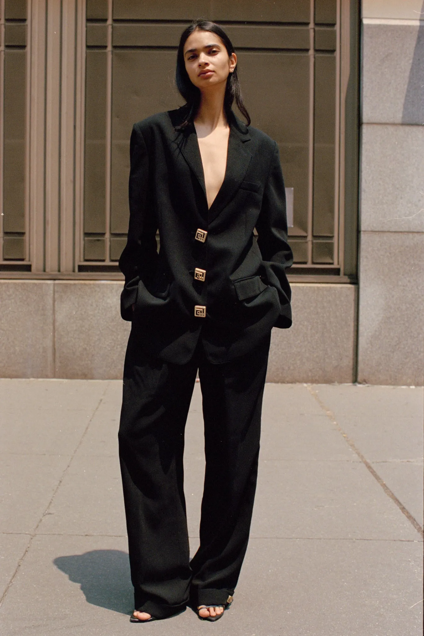 Imperial Boyfriend Blazer sold by Aje