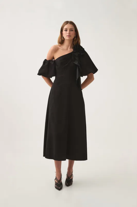 Magnetic Draped Midi Dress sold by Aje
