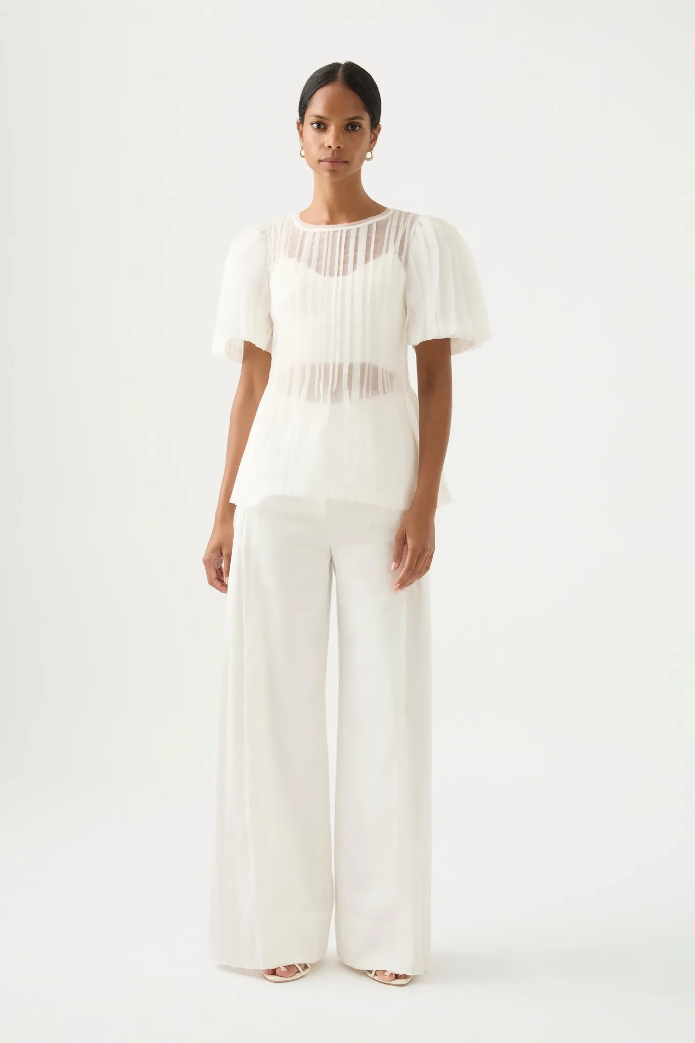 Stella Linear Ruffle Top sold by Aje product image thumbnail 5