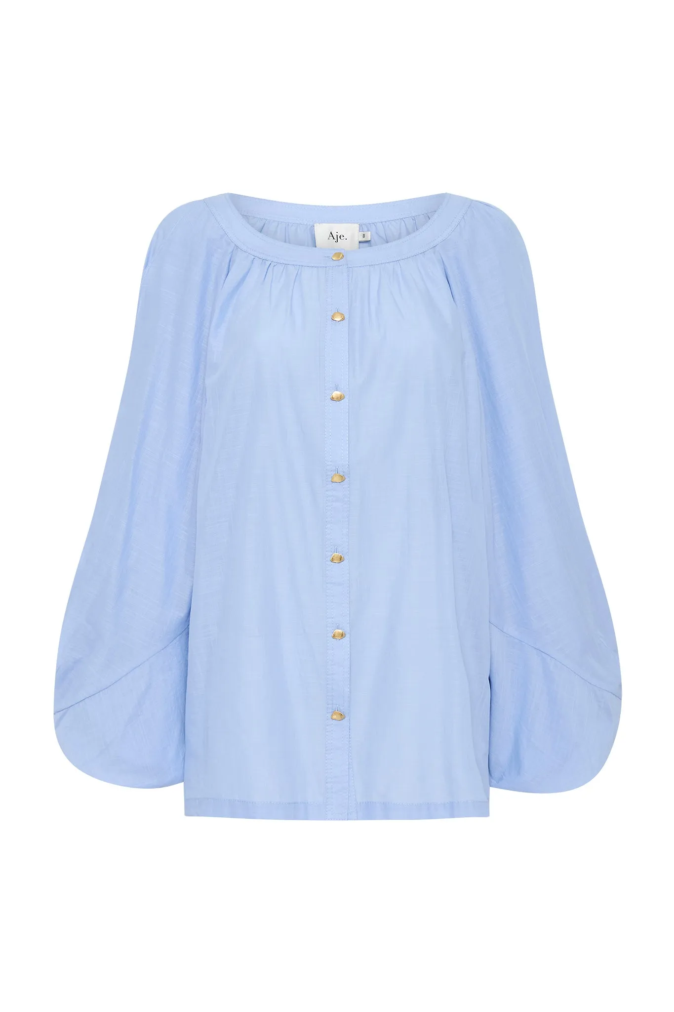 Violet Knot Sleeve Blouse sold by Aje product image thumbnail 2