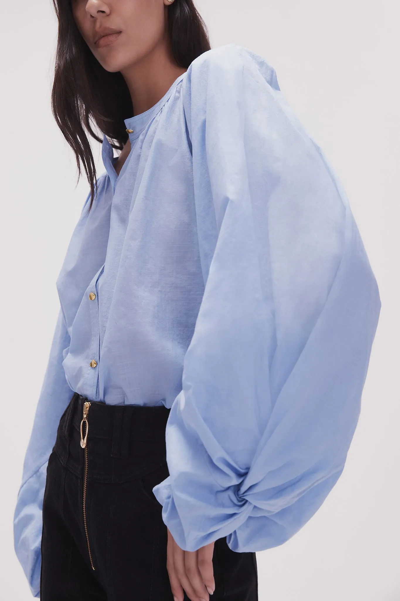 Violet Knot Sleeve Blouse sold by Aje product image thumbnail 4