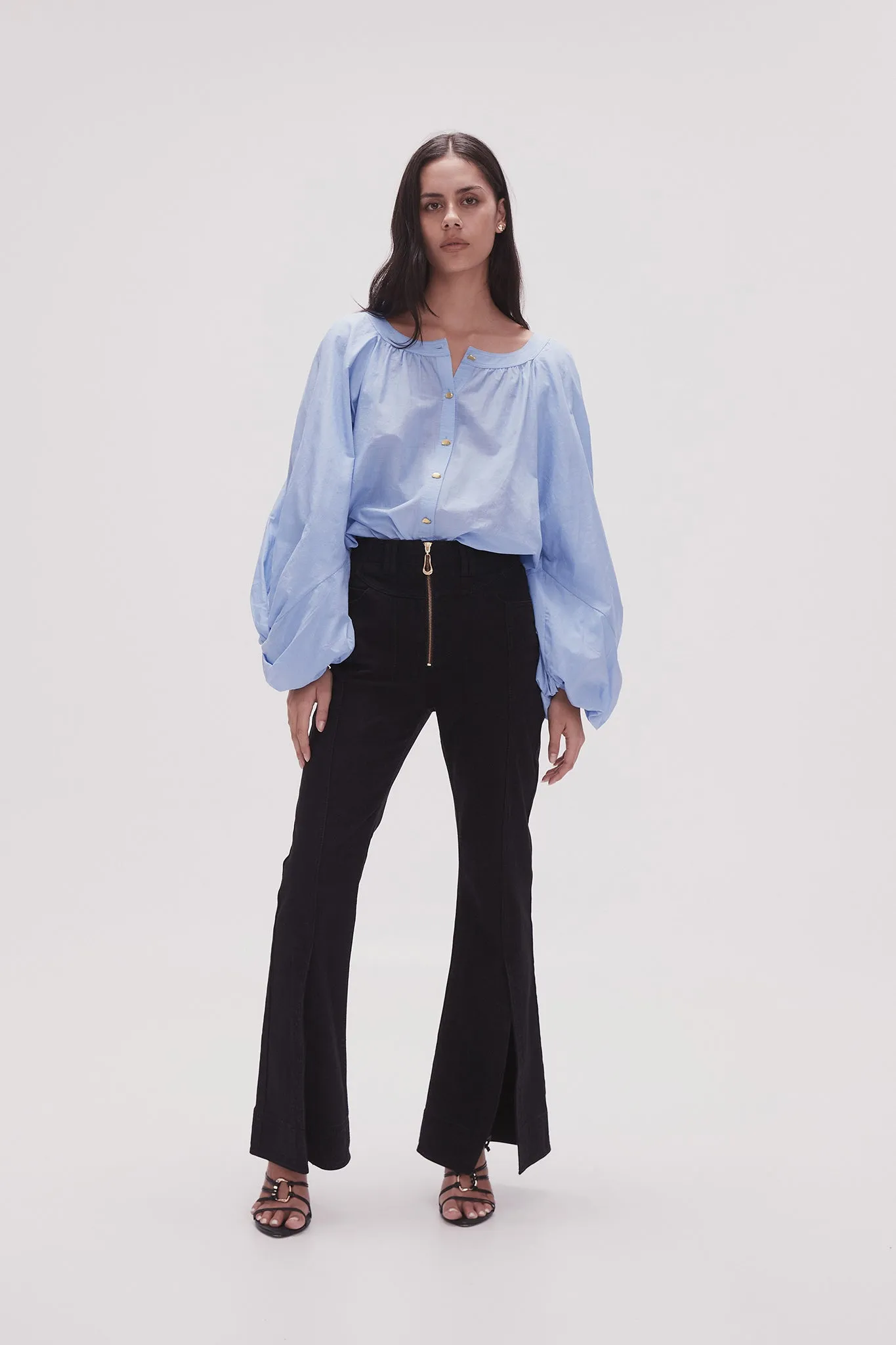 Violet Knot Sleeve Blouse sold by Aje product image thumbnail 3