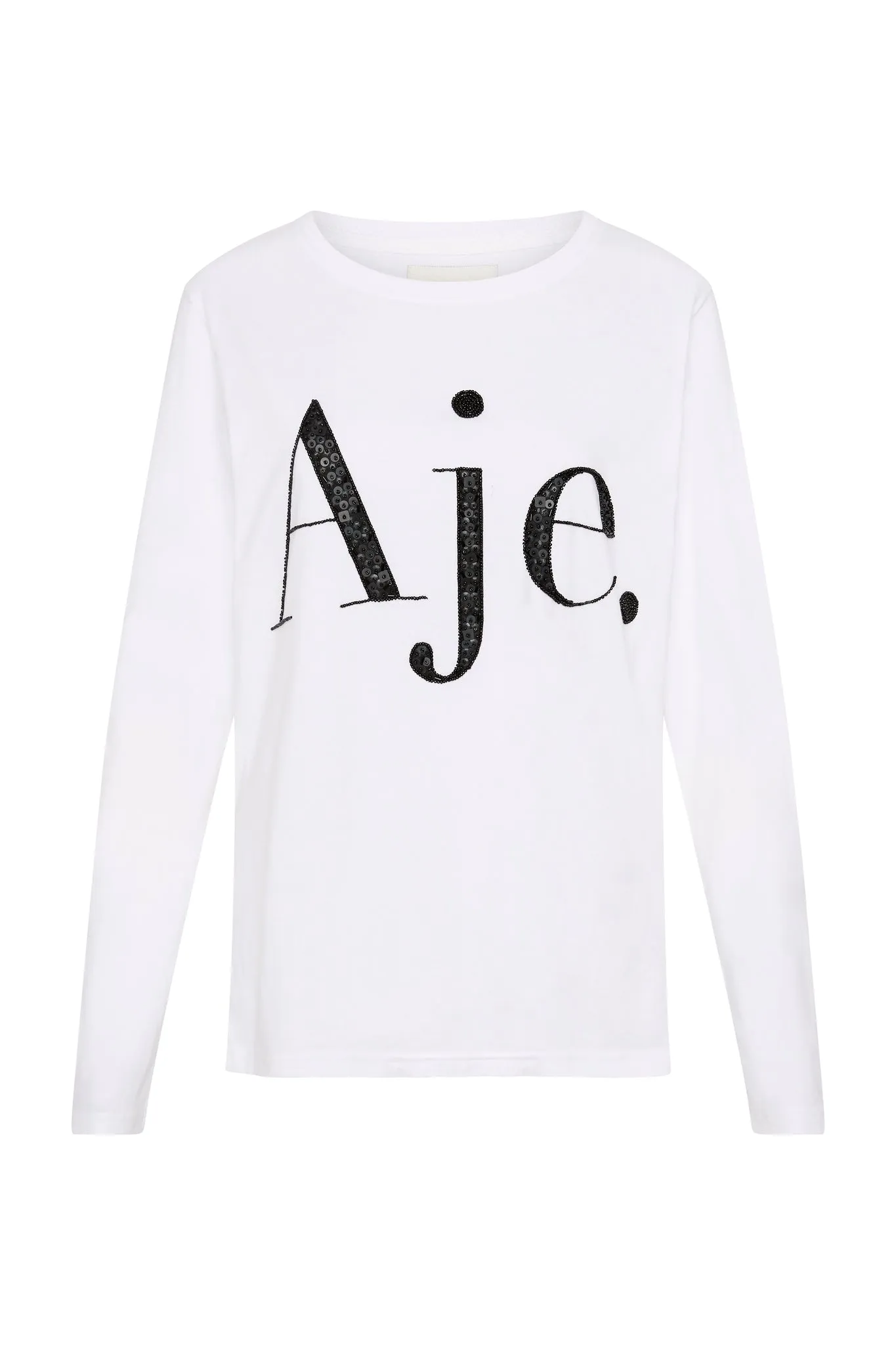 Remi Long Sleeve Logo Tee sold by Aje product image thumbnail 2