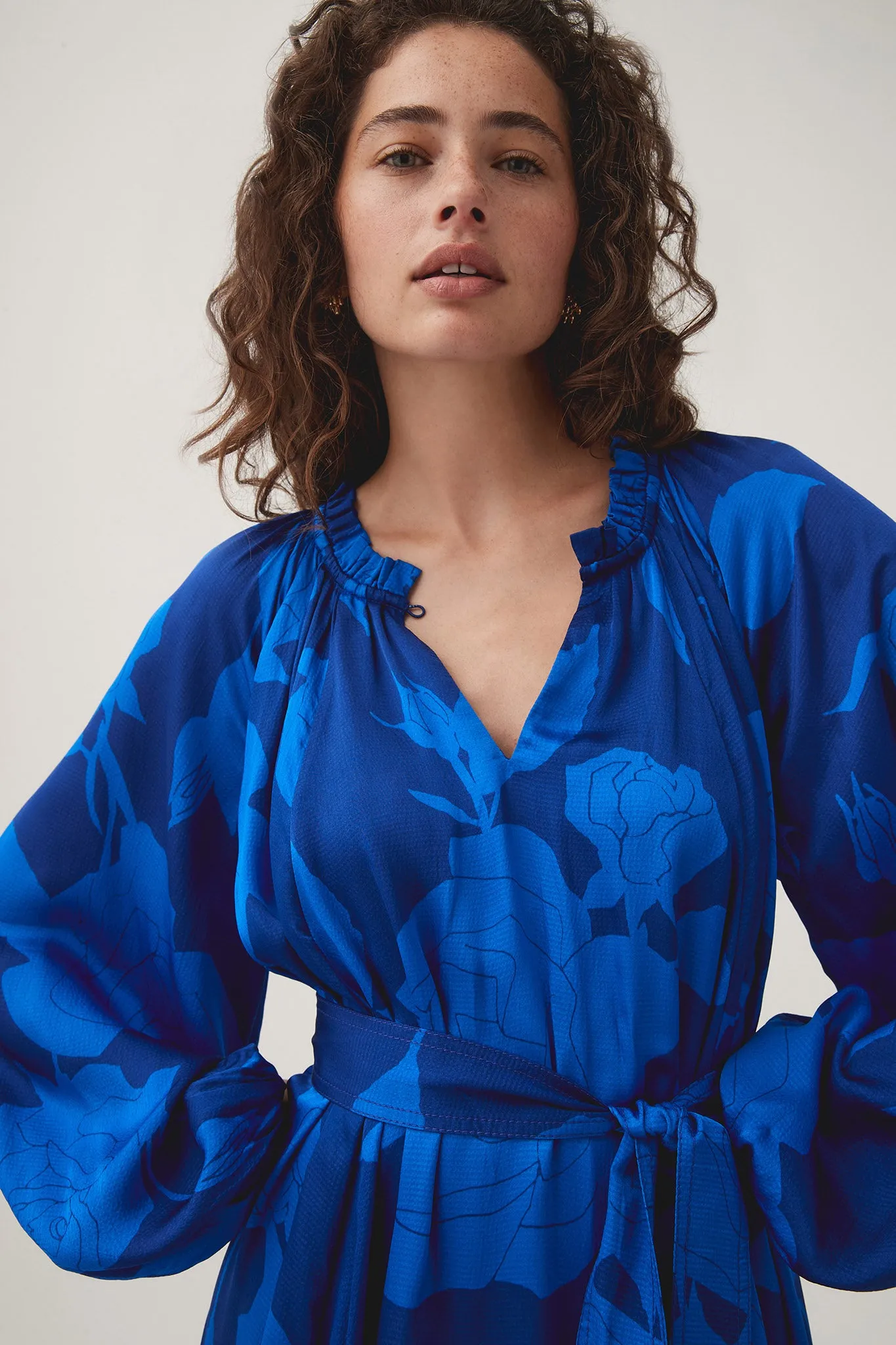 Knowing Belted Smock Dress sold by Aje product image thumbnail 4