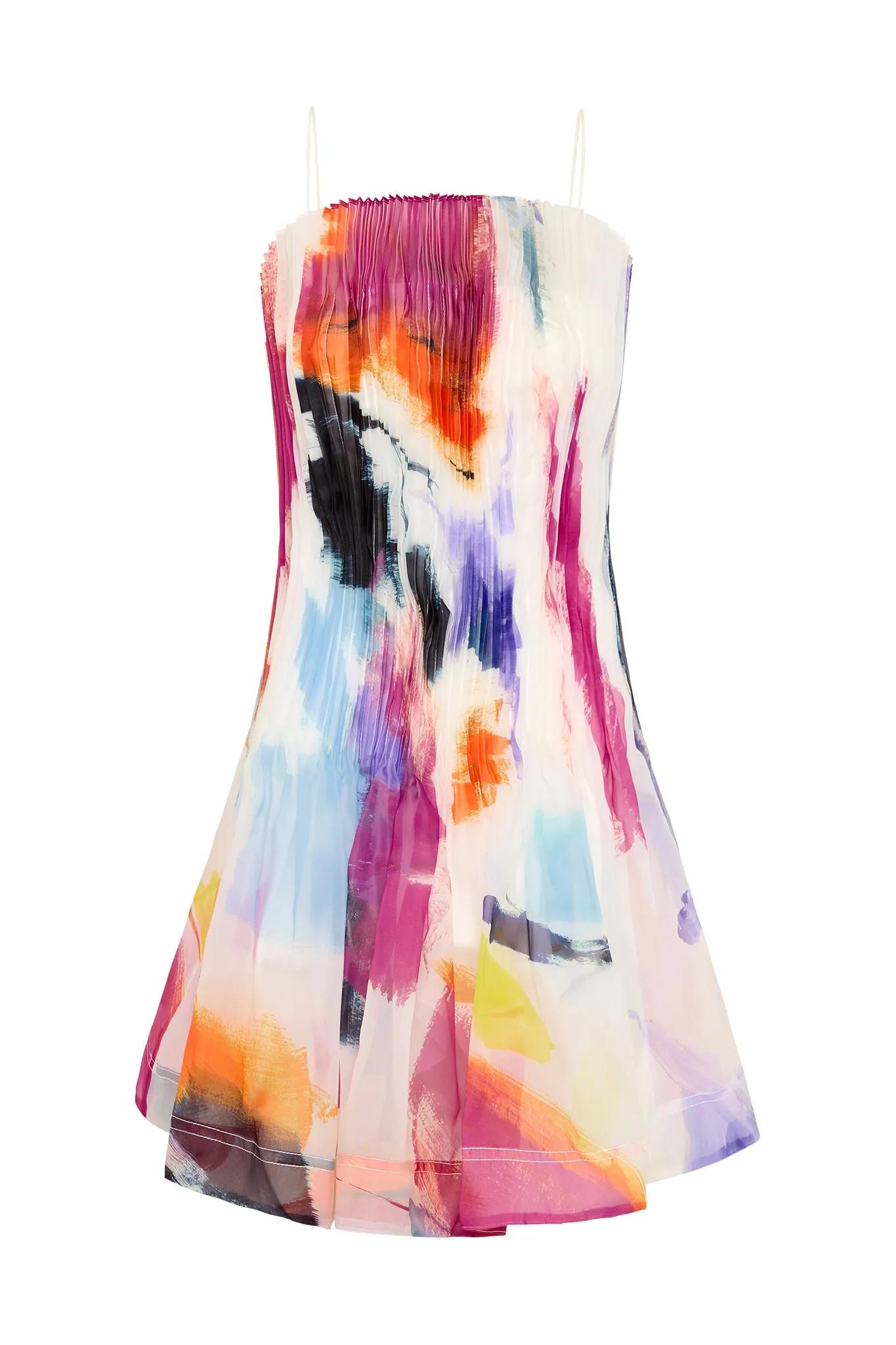 Celestial Pleated Mini Dress sold by Aje product image thumbnail 2