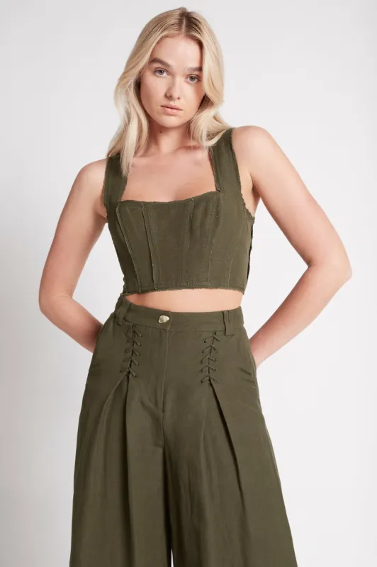 Radiance Cropped Top sold by Aje