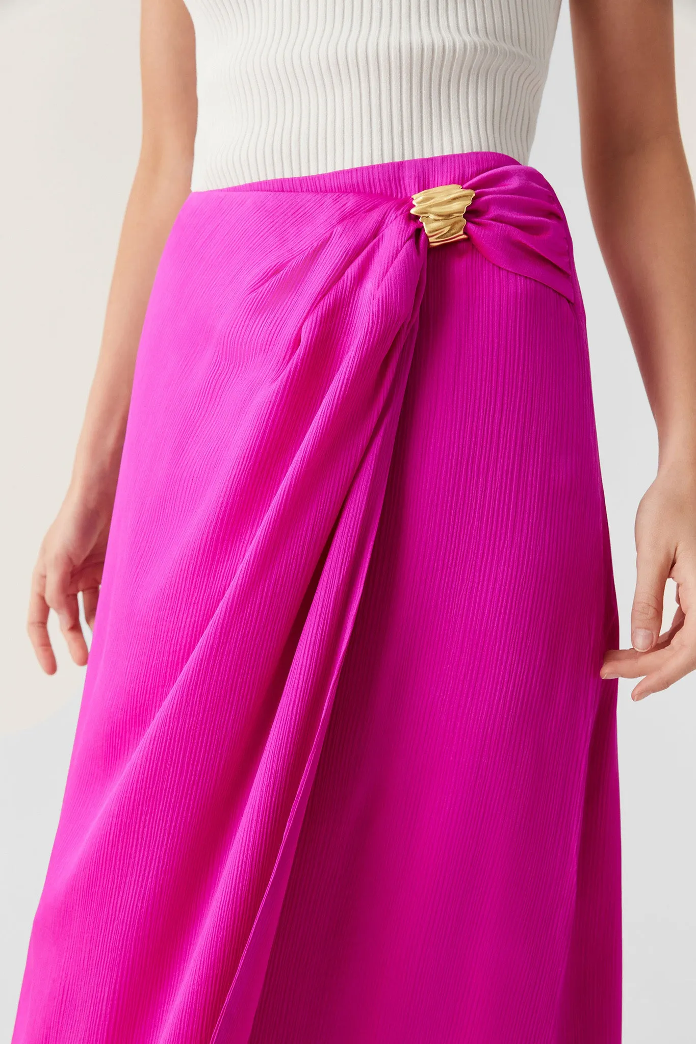 Foundation Midi Skirt sold by Aje product image thumbnail 4