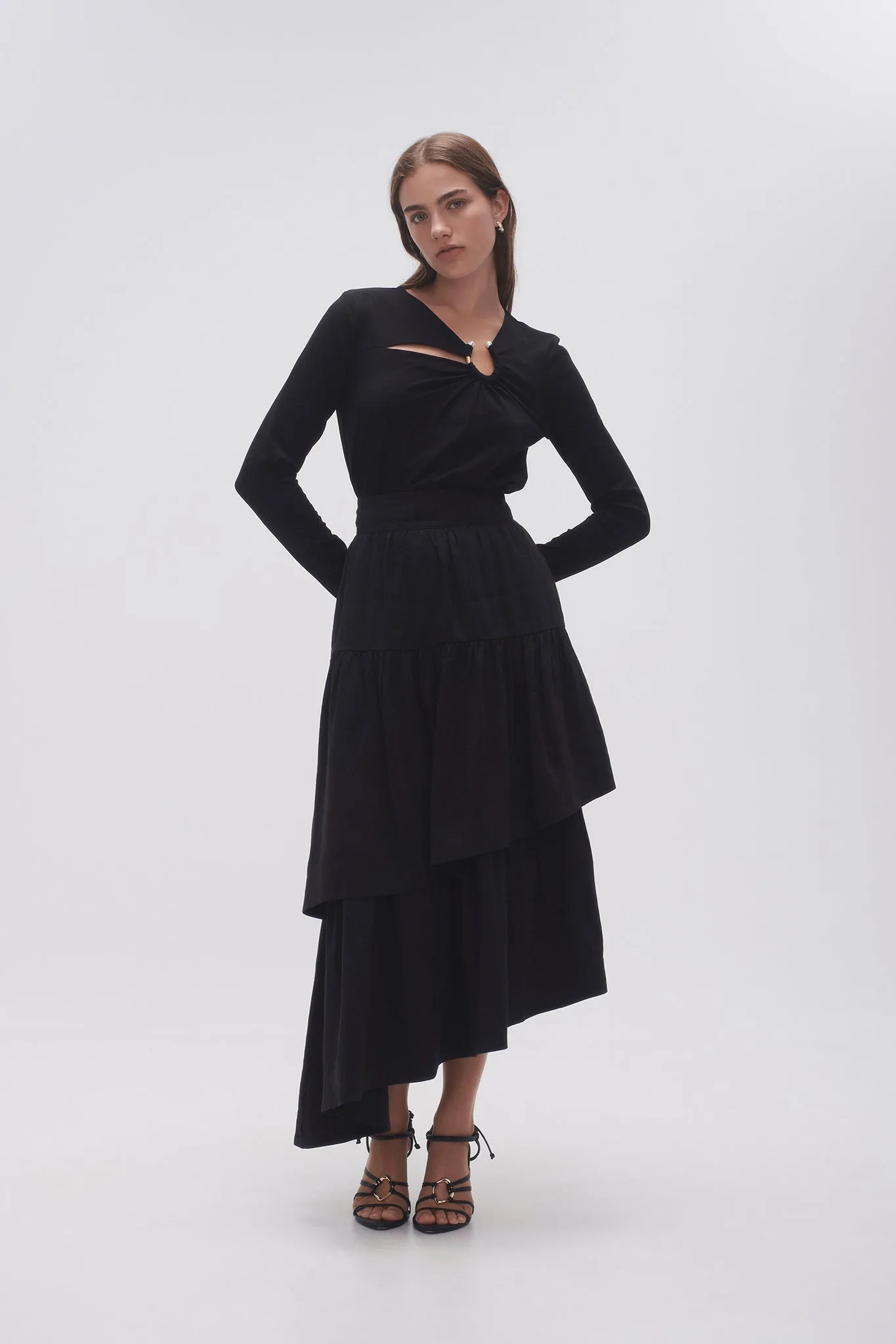 Interlace Midi Skirt sold by Aje product image thumbnail 3