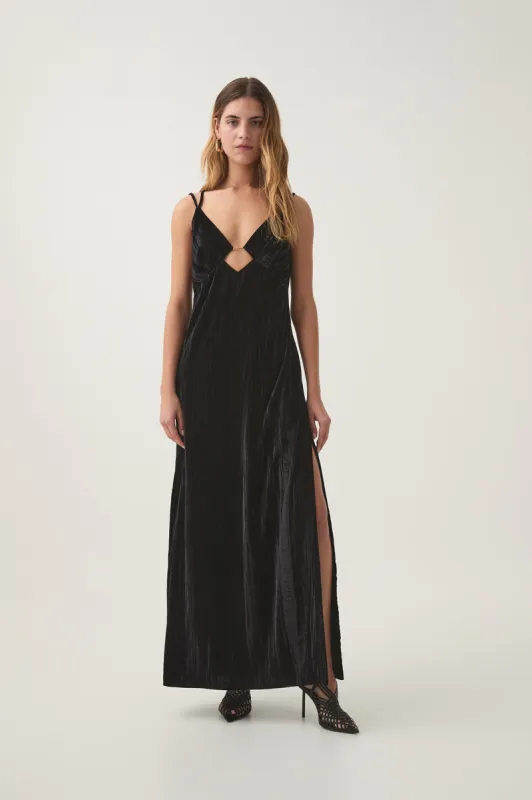 Moonbow Velvet Maxi Dress made by Aje