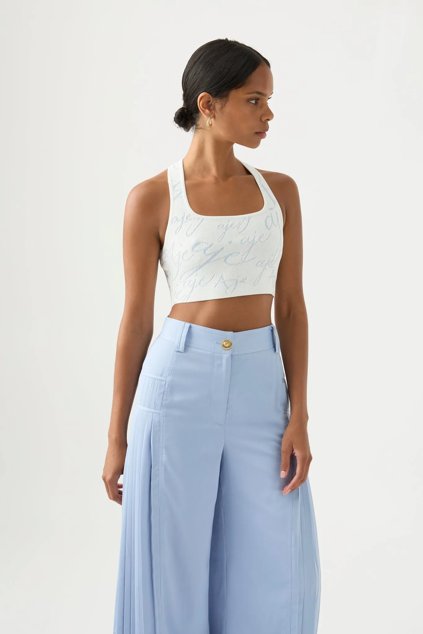 Soleil Knit Cropped Bodice sold by Aje product image thumbnail 3